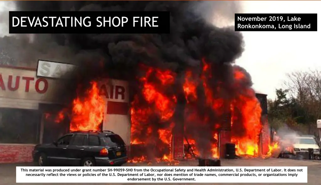 devastating shop fire