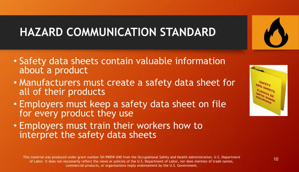 hazard communication standard