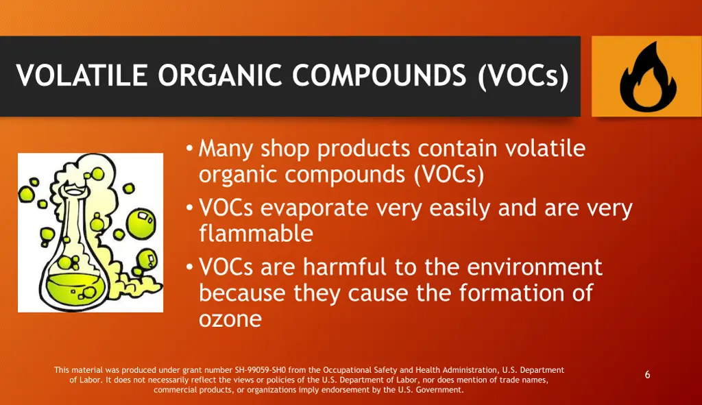 volatile organic compounds vocs