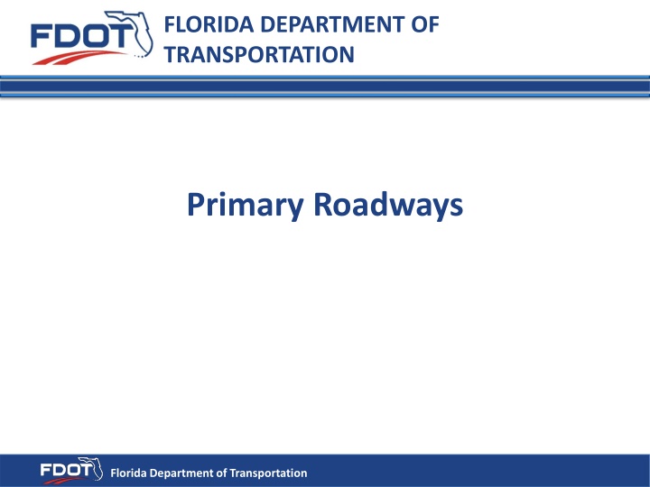 florida department of transportation