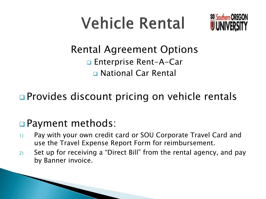 rental agreement options enterprise rent