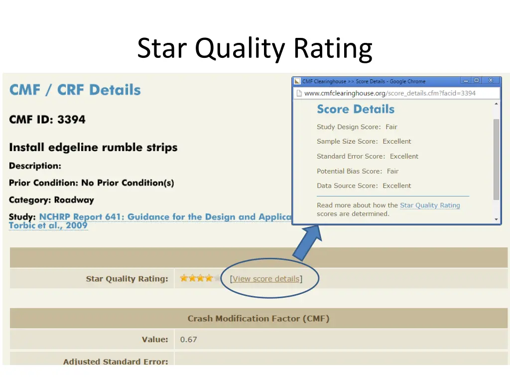 star quality rating 1