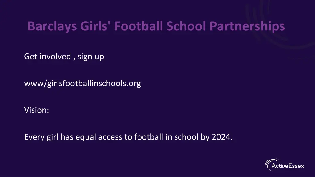 barclays girls football school partnerships 1