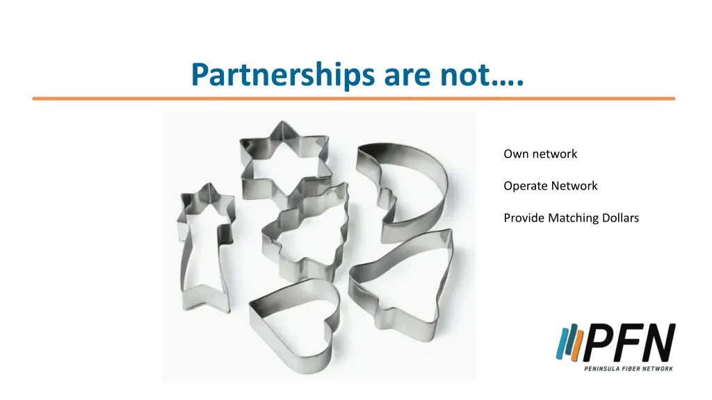 partnerships are not