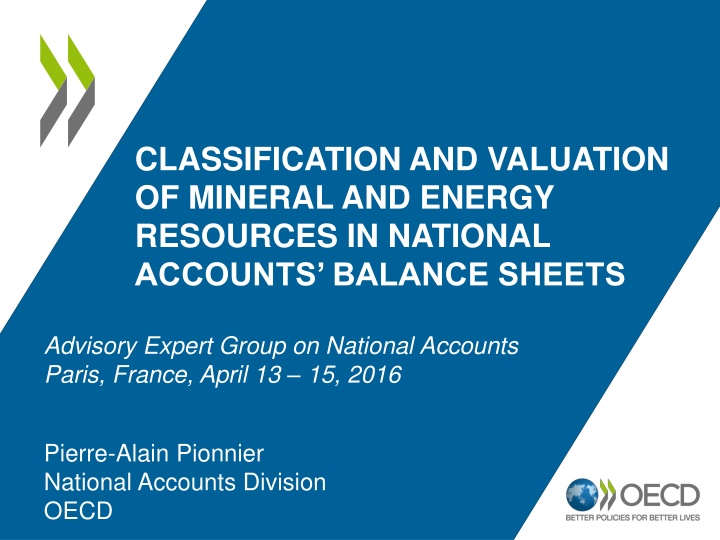 classification and valuation of mineral