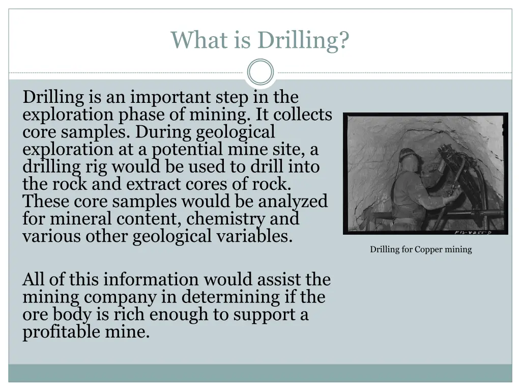 what is drilling