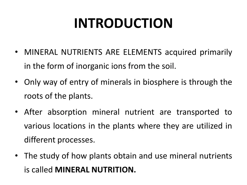 introduction