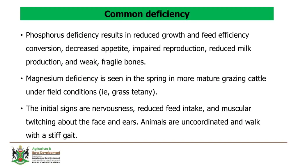 common deficiency 1