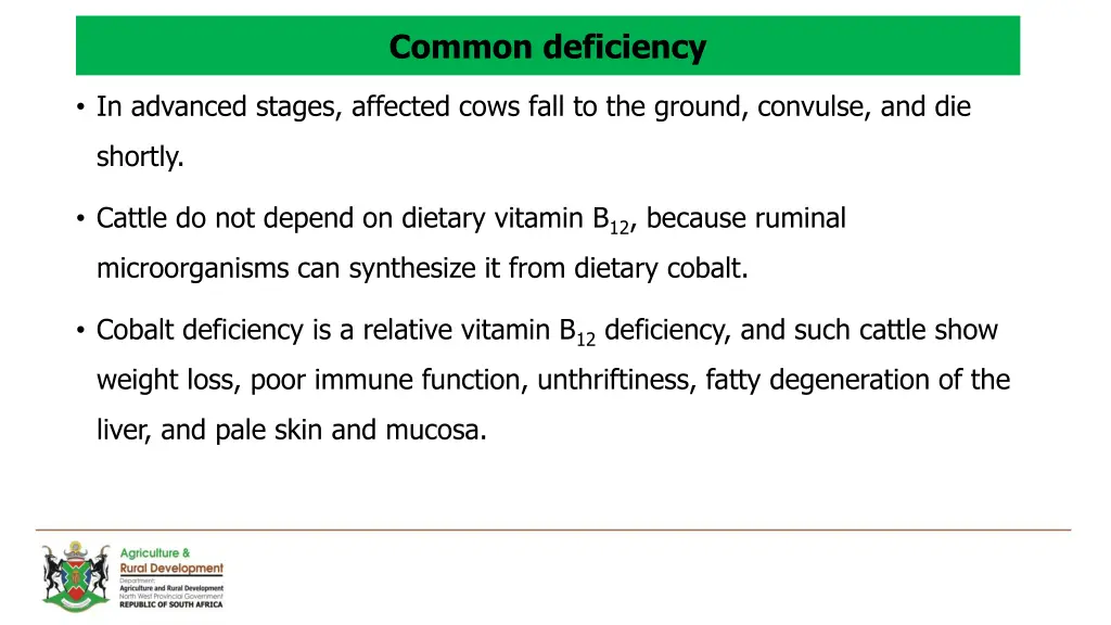 common deficiency 2