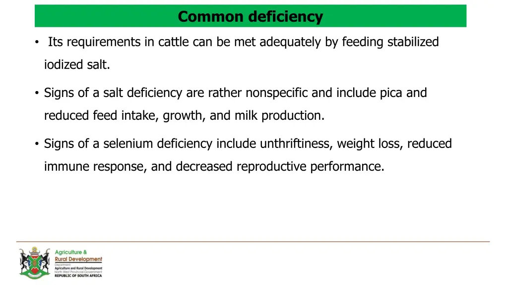 common deficiency 3