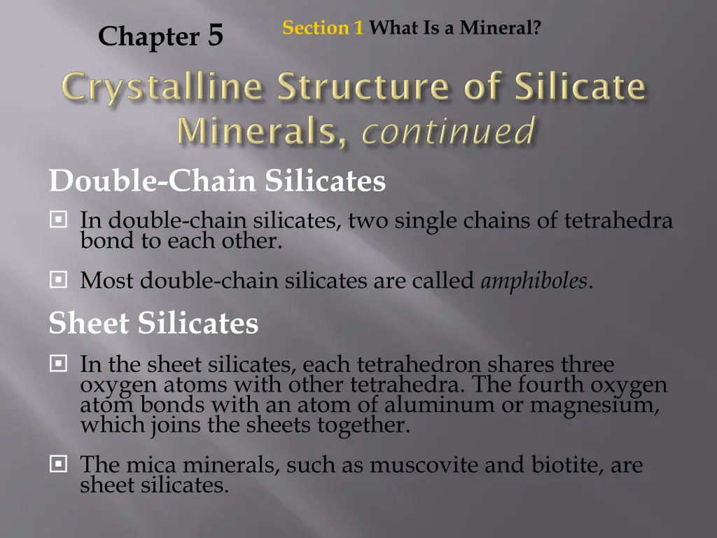 section 1 what is a mineral 6