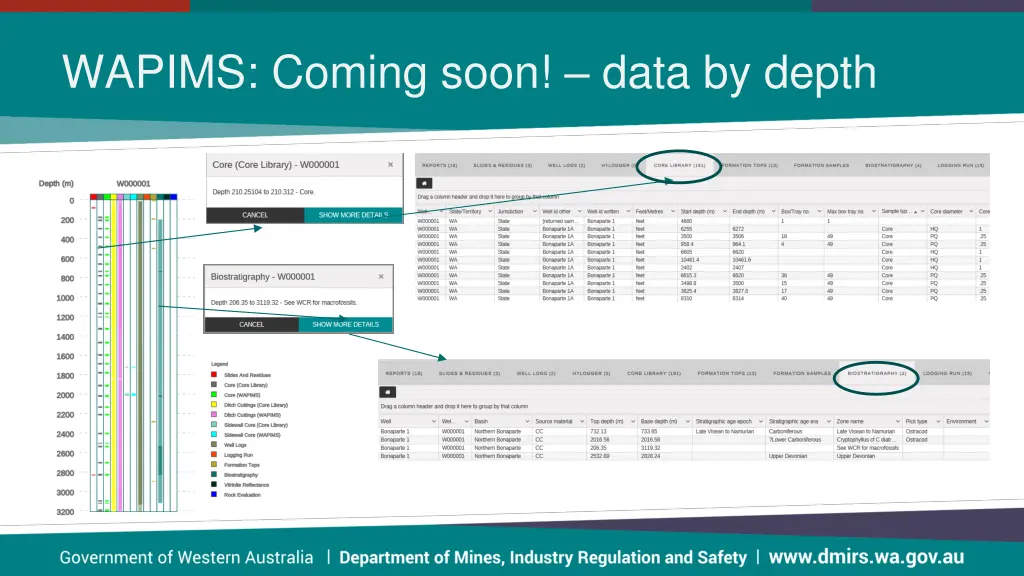 wapims coming soon data by depth