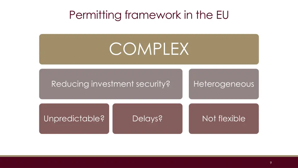 permitting framework in the eu