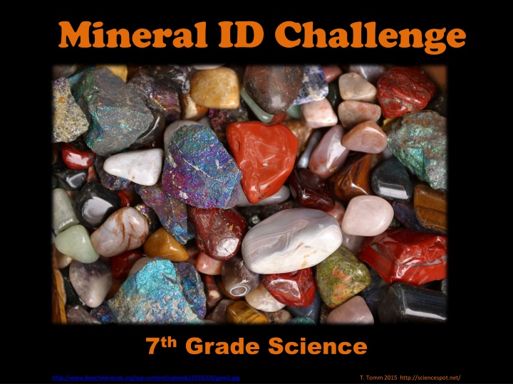 mineral id challenge