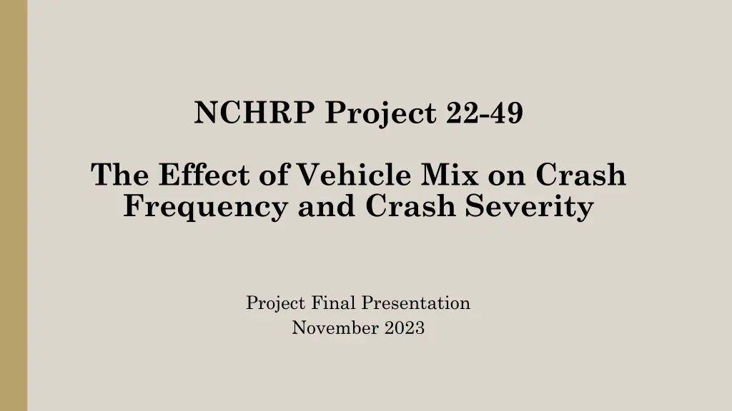 nchrp project 22 49