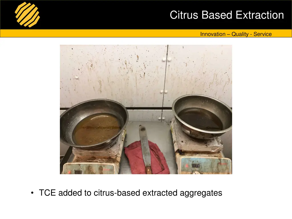 citrus based extraction