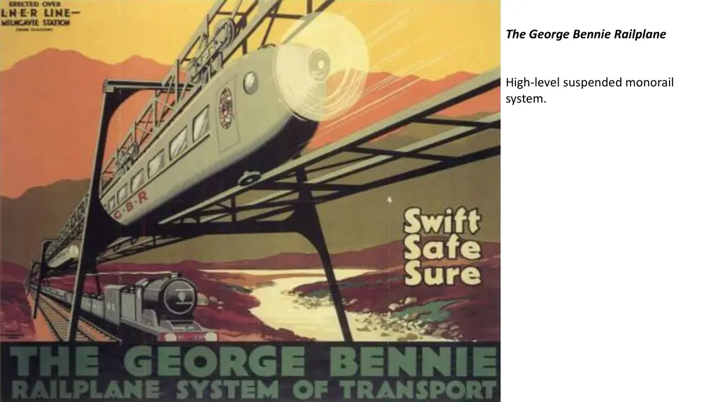 the george bennie railplane