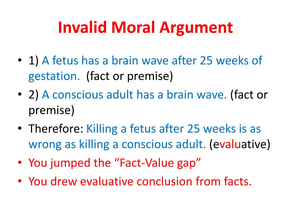 invalid moral argument