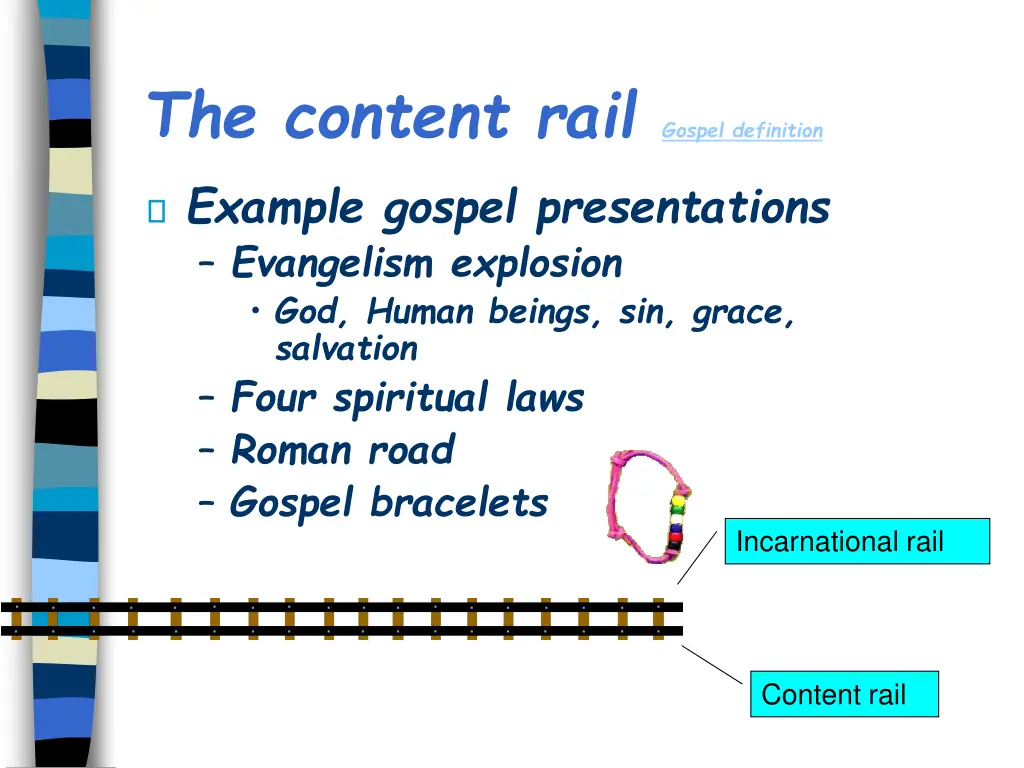 the content rail gospel definition example gospel