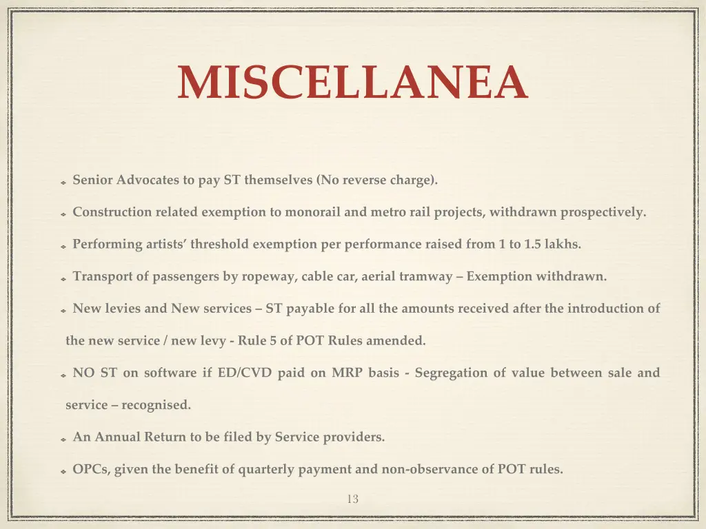 miscellanea 2