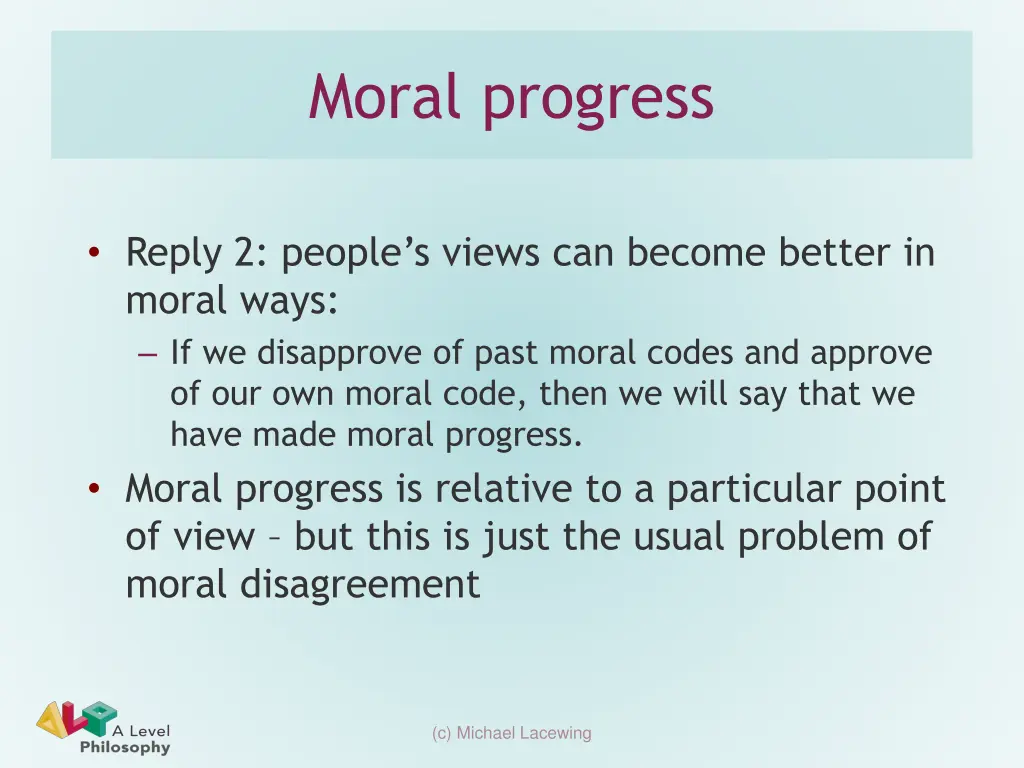 moral progress 1