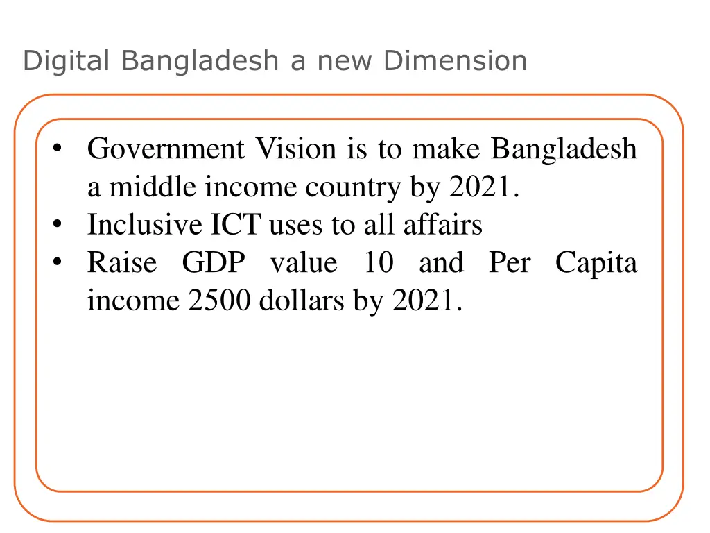 digital bangladesh a new dimension