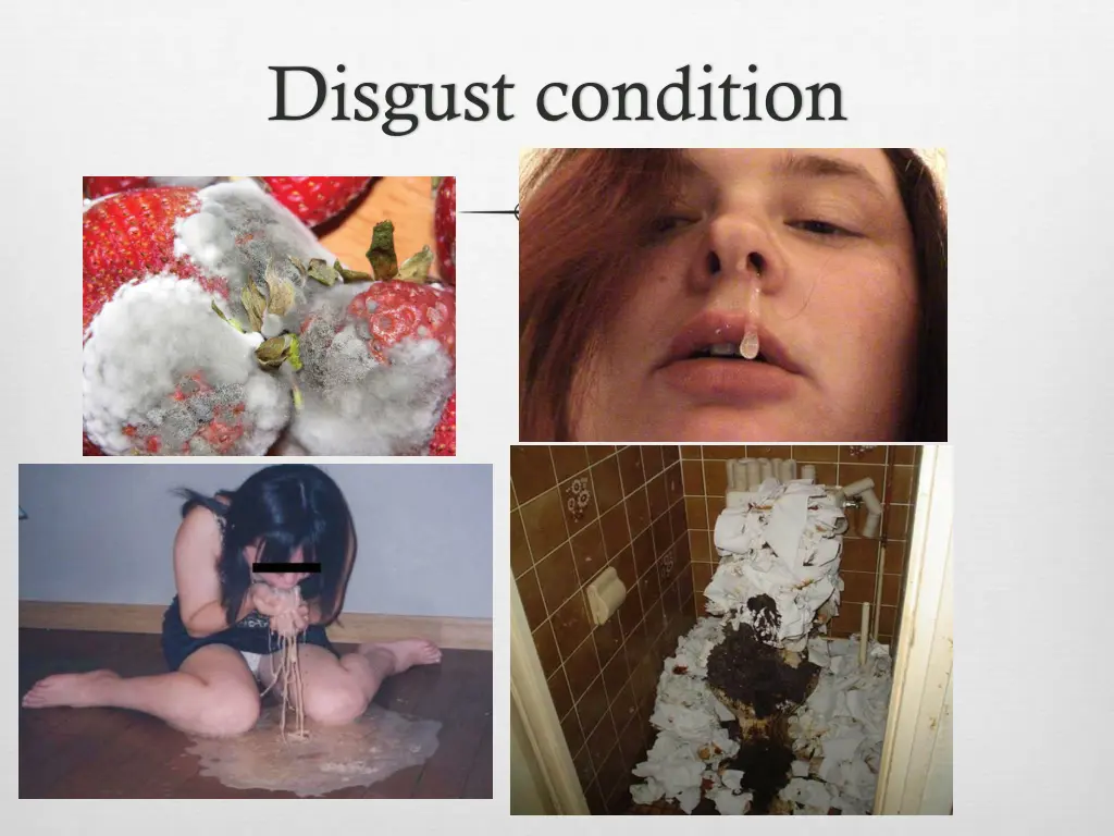 disgust condition