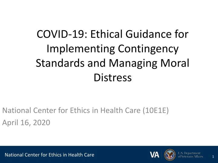 covid 19 ethical guidance for implementing