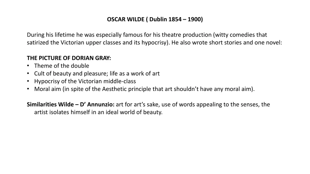 oscar wilde dublin 1854 1900