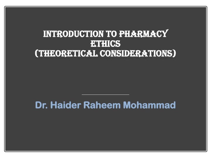 introduction to pharmacy introduction to pharmacy