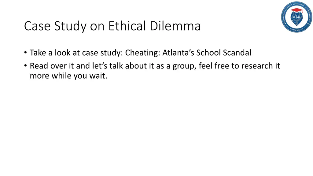 case study on ethical dilemma