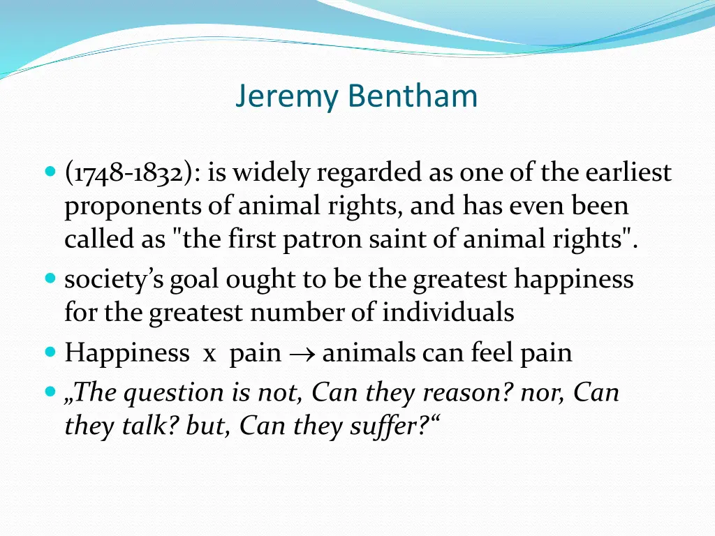 jeremy bentham