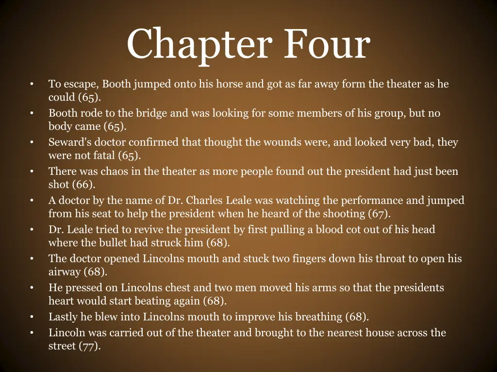 chapter four