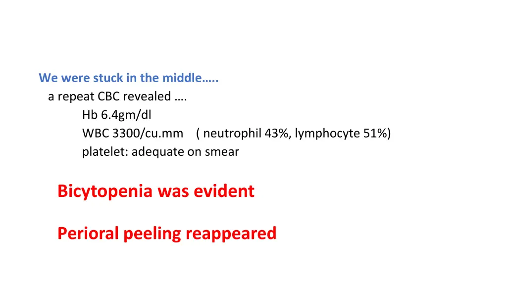 we were stuck in the middle a repeat cbc revealed
