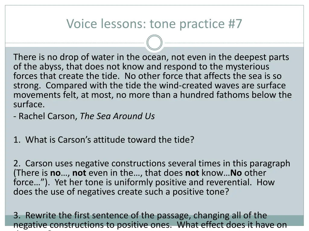 voice lessons tone practice 7