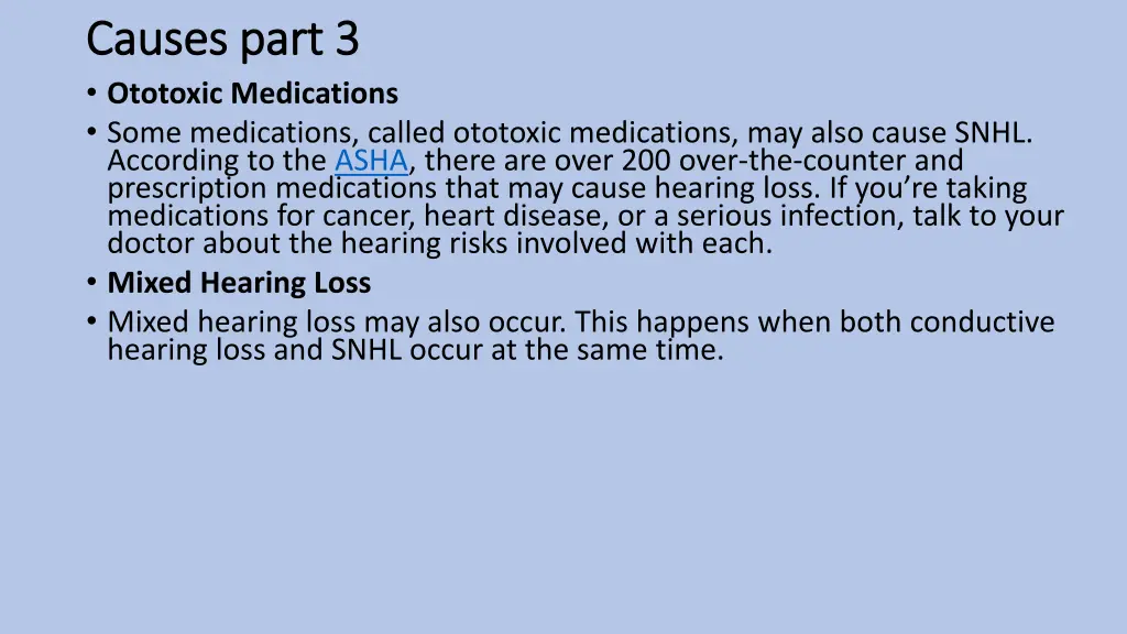 causes part 3 causes part 3 ototoxic medications