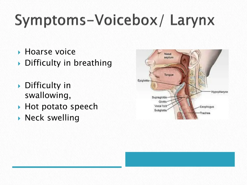 hoarse voice difficulty in breathing