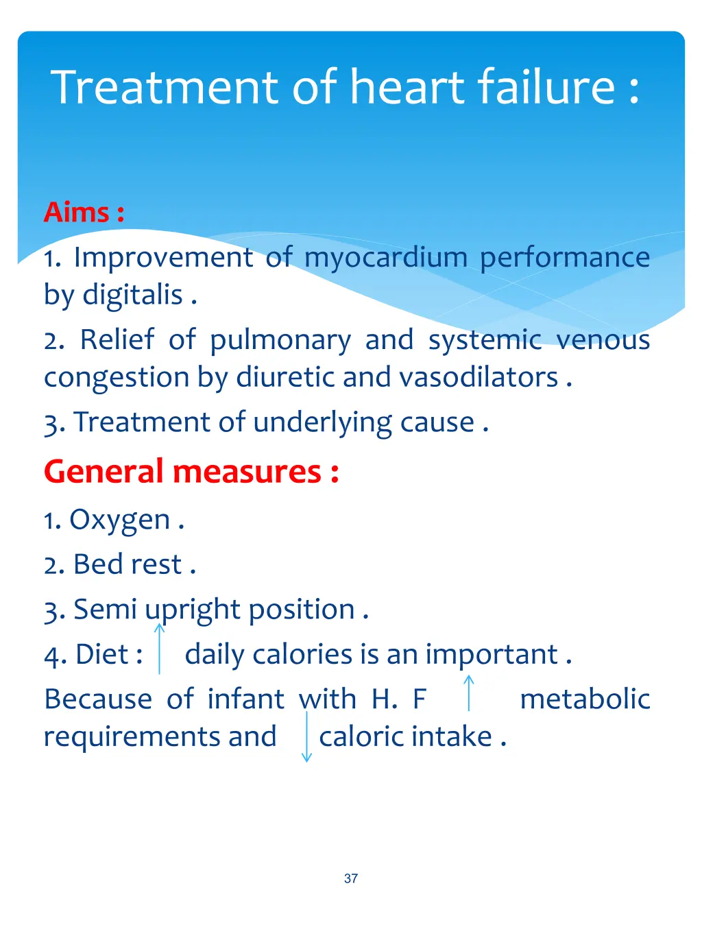 treatment of heart failure