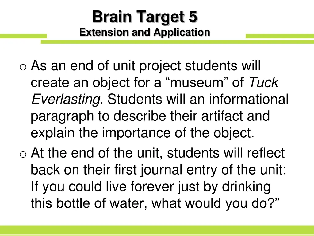 brain target 5 extension and application 1