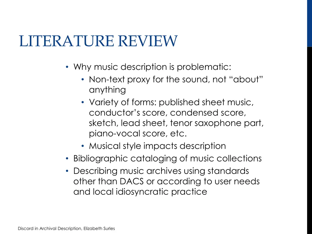 literature review