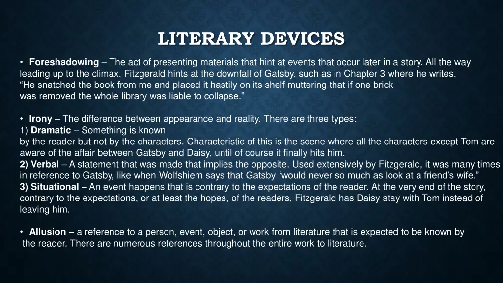 literary devices