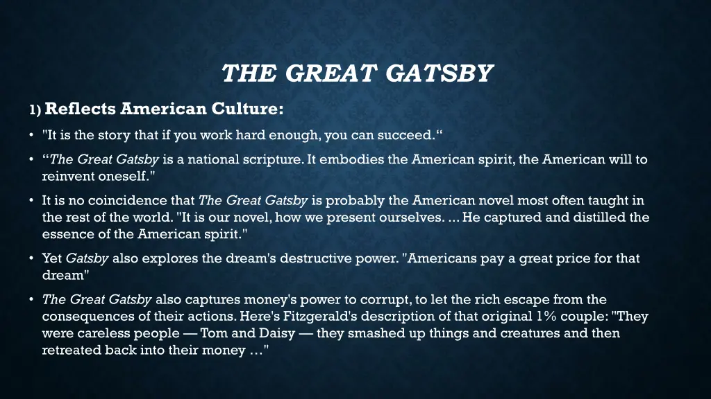 the great gatsby 1