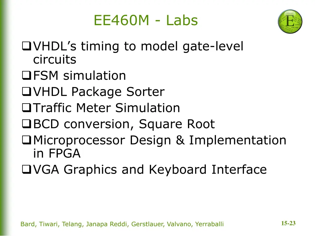 ee460m labs