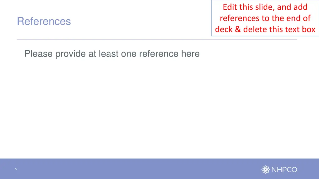 edit this slide and add references