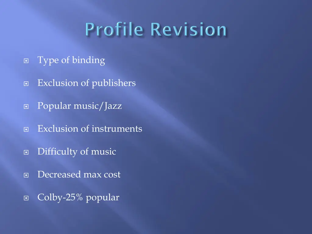 type of binding