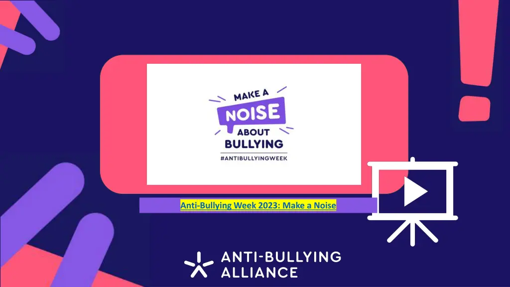 anti bullying week 2023 make a noise