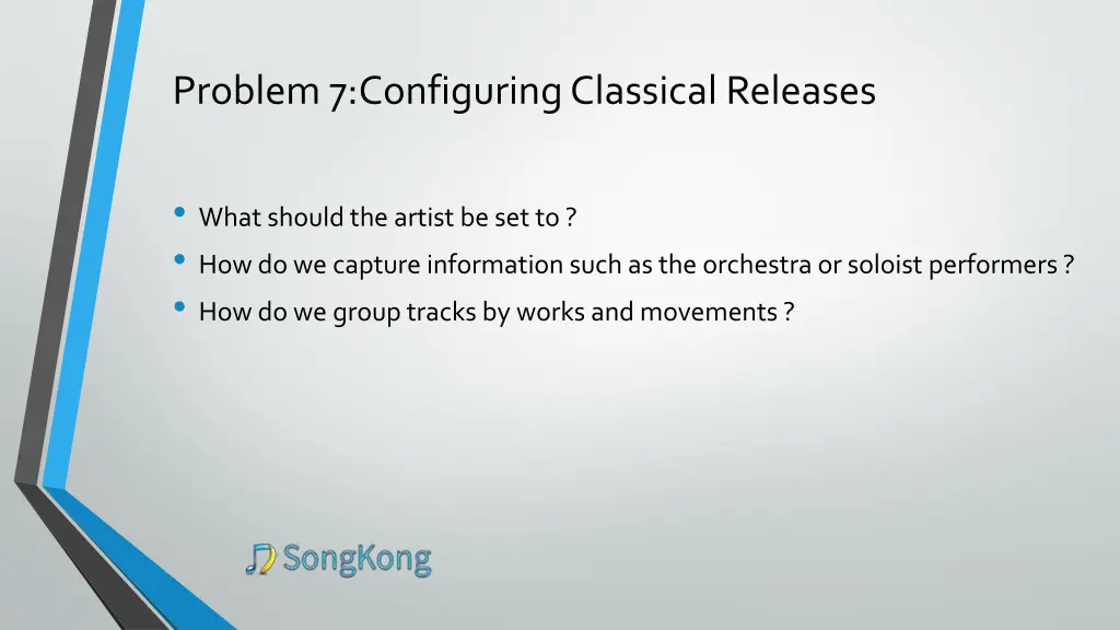 problem 7 configuring classical releases