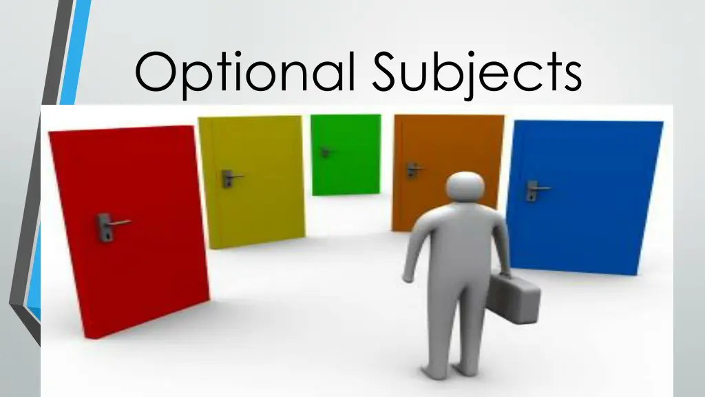 optional subjects