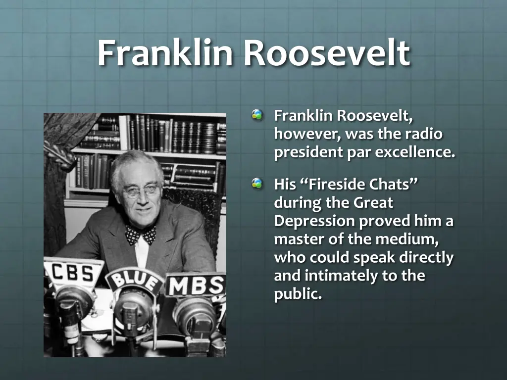 franklin roosevelt