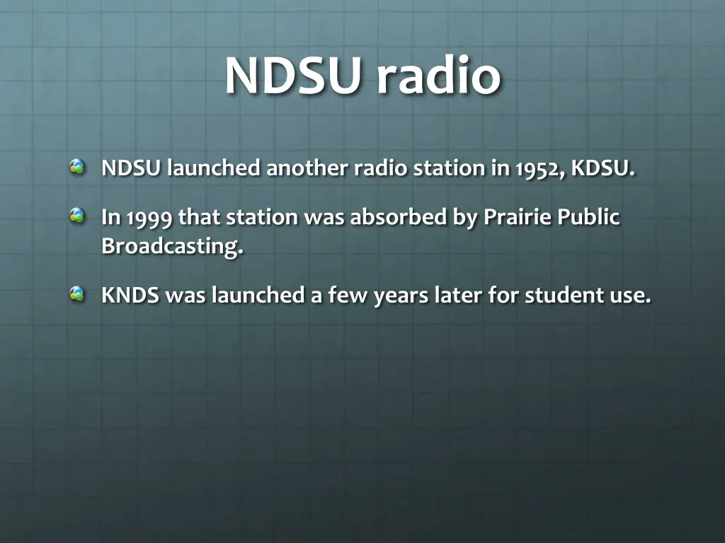 ndsu radio